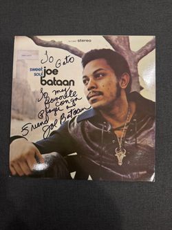 Joe Bataan Sweet Soul Signed Vinyl LP