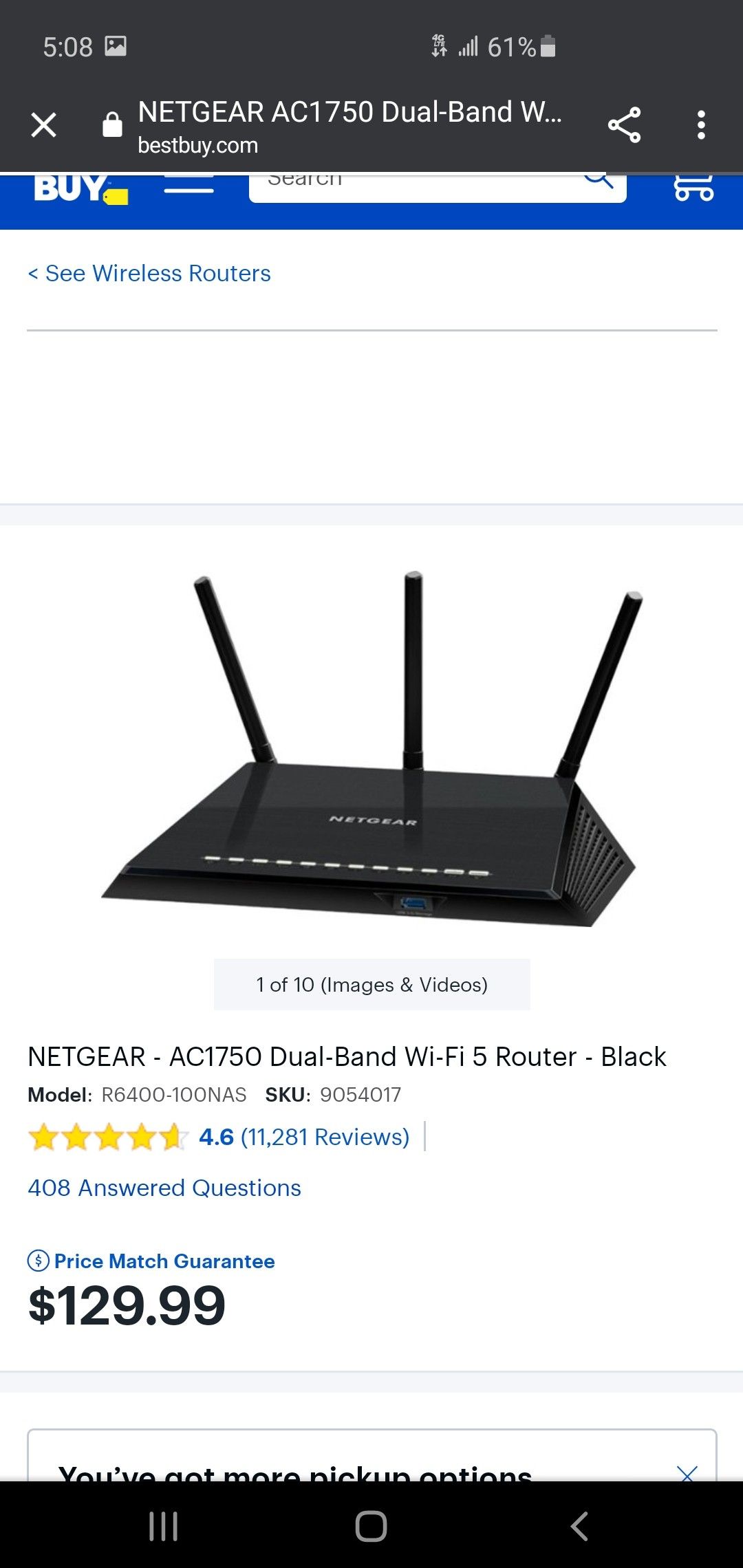 Netgear nighthawk wireless router