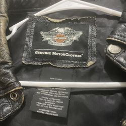 Vintage Harley Davidson leather Jacket 