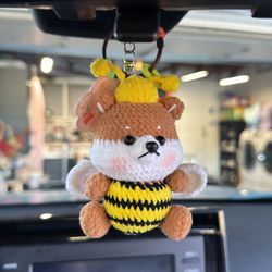 Shiba Car Hanging Or Keychains 