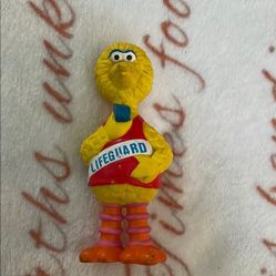 Vintage Sesame Street Big Bird PVC Figure VHTF Rare #8 