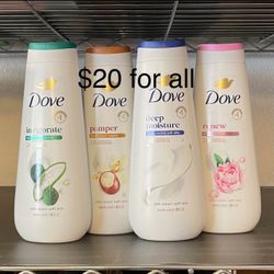 Dove Body Wash Bundle 