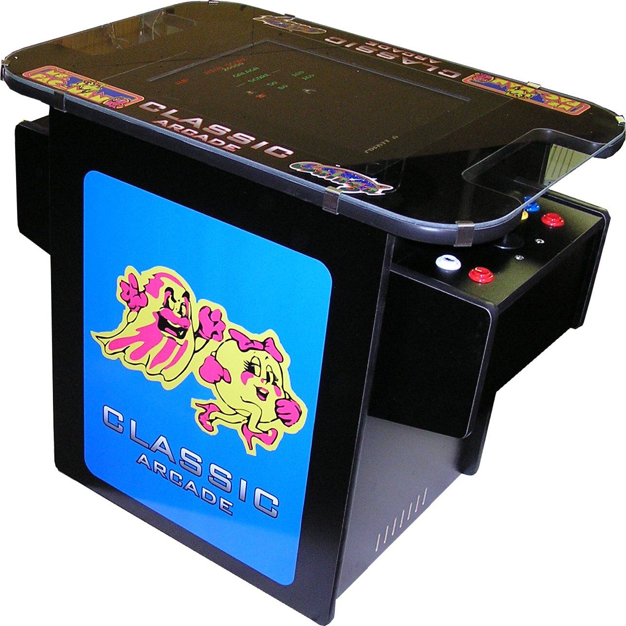 Used like new Ms pac Man Galaga 60 games in all