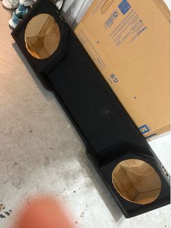 Custom Chevrolet Ck Ext Cab 88-98 Truck Dual 10 Subwoofer Enclosure Sub