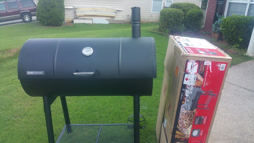 Brinkmann 55 Gallon Drum Charcoal Grill
