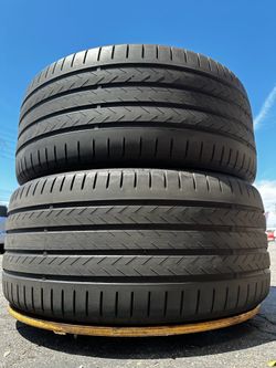 285/40/20 Continental ECO CONTACT6 Tires 285/40/20 Used 285/40R20