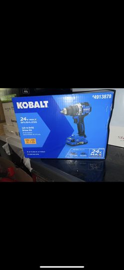 Kobalt Next-Gen 24-volt 1/2-in Keyless Brushless Cordless Drill (1-Battery Included, Charger Included 