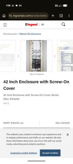 OnQ 42" Residential Enclosure