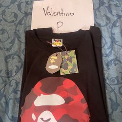 DS Bape Head Red Camo Sz XL