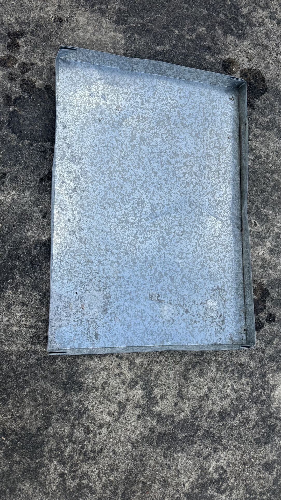 Galvanized Aluminum Trays (drip pan)