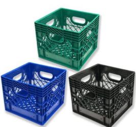 Milk crates
