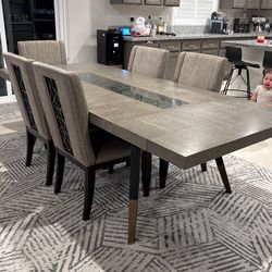 Paramount Dining Table With 6 Chairs