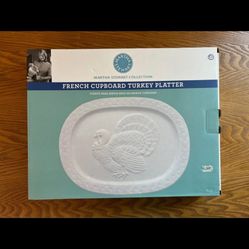 Platter for Turkey - Martha Stewart Collection French Cupboard Turkey Platter.