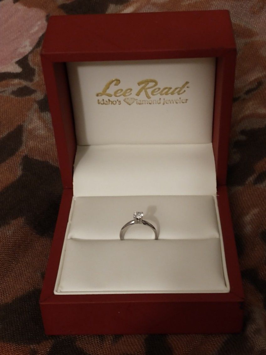 Classic engagement ring