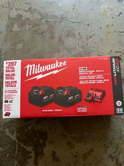 Milwaukee M18 REDLITHIUM XC5.0 Starter Kit