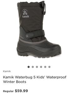 Snow boots Kids size 9