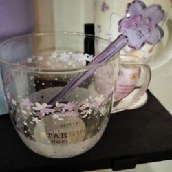 Starbucks collectible glass