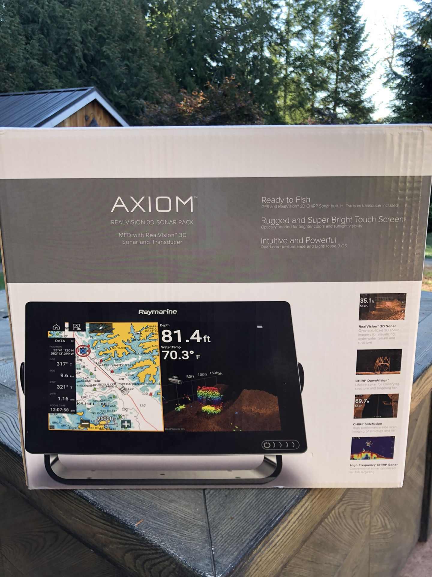 Axiom 9 RV - 9” Realvision 3D Sonar Pack