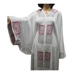 Butterfly Sleeve Abaya For Women With Scarf. Suitable For Muslim Women 