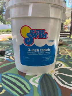 3-inch chlorine tablets