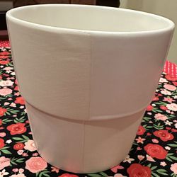 McGee & Co.  Set Of 2 Checkerboard Pot Ceramic With 2 Free IKEA Faux Plant