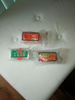 Hot Wheels parking plates