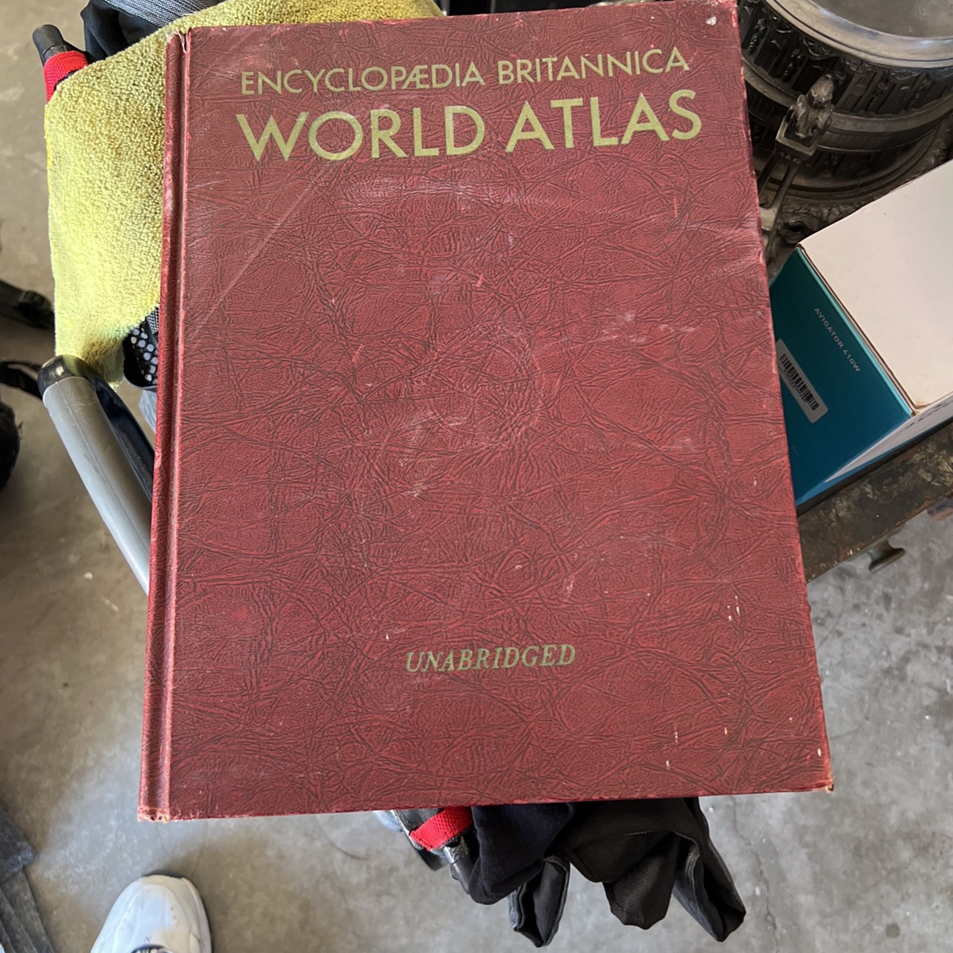 Encyclopedia Britannica World Atlas 1954 Unabridged