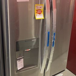 LG LFDSS 21.8-cu ft French Door Refrigerator 2EX