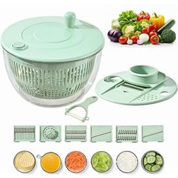 Salad Spinner & Veggie Chopper Multi-Tool Set