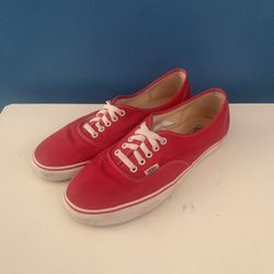Vans Red Size 11 