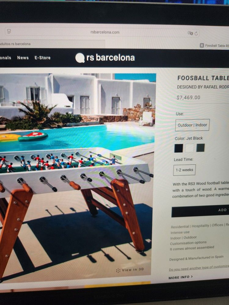 Mesa De Futbolito Profesional