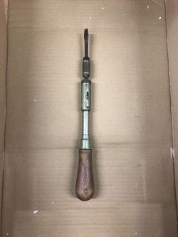 ANTIQUE SPIRAL SCREWDRIVER 