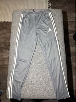 Grey adidas sweatpants