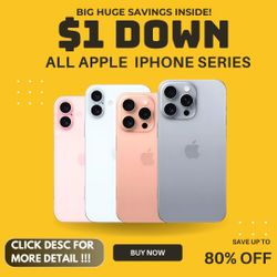 . 🔥 Unlocked iPhones Starting at $89 | Only $1 Down, No Credit Check!