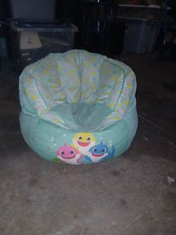 Baby Shark Kids Bean Bag Chair