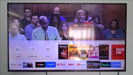55" Samsung 4k Series 6 Smart TV