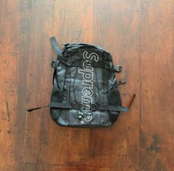Supreme Black Backpack