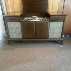 Vintage GE Cabinet Stereo  