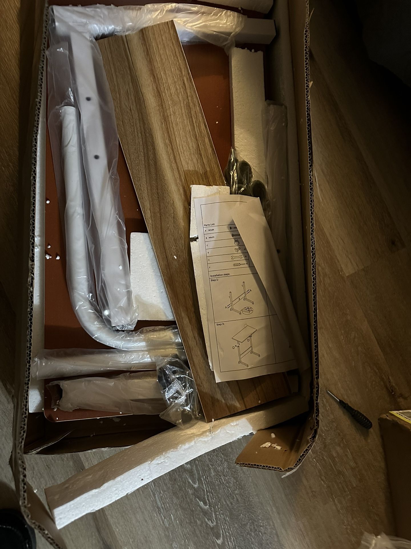 Rolling Desktop Stand 