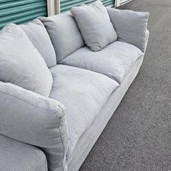 FREE DELIVERY!!! Restoration Hardware  "CLOUD" Couch 9FT GRAY ($6K Retail...70% OFF!!)