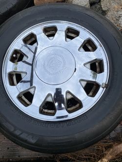 Cadillac Chrome Wheels