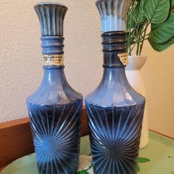 Matching Vintage Whiskey Decanters Thumbnail