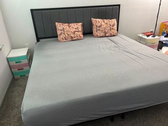 King size mattress 12inches. Moving sale