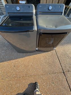 LG Top Load Washer and Dryer Set