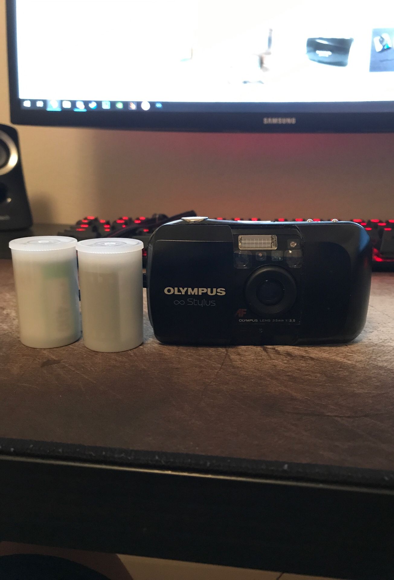 Olympus Miju 1 Infinity Stylus 35mm 3.5 Compact Film Camera