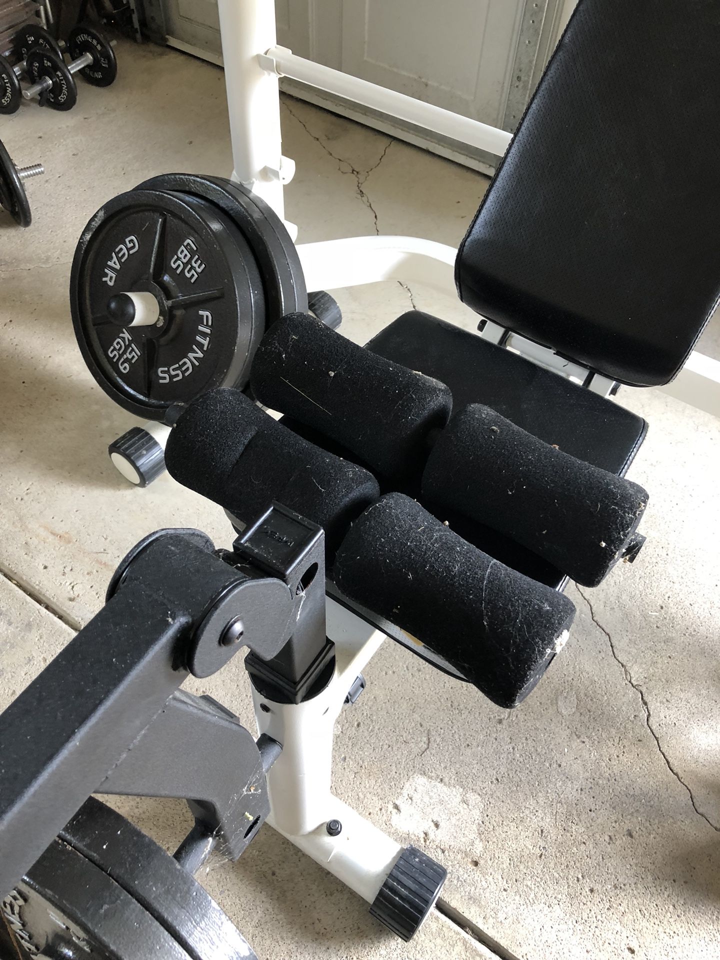 MPEX Fitness Products - Powerhouse 1950 (Free Weight Gym Set) Model # PHC 1950