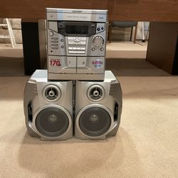 3Pc Stereo System 