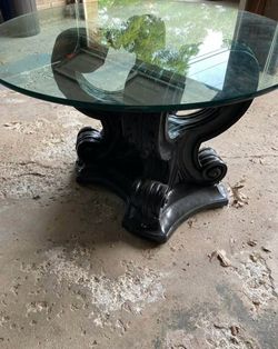 Rare pedestal table