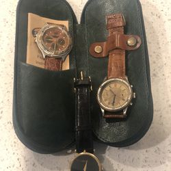 Gucci And Fossil Watches 