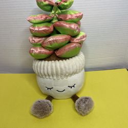GREENHOUSE BY RUSS PLUSH POTTED PLANT SUCCULENT